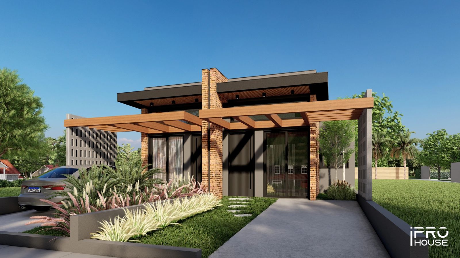 Projeto residencial J3 publicado pela iPro House